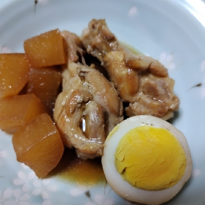鶏肉と大根の甘辛煮