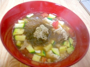 ベジタリアン低カロリー＆美味しい春雨スープ