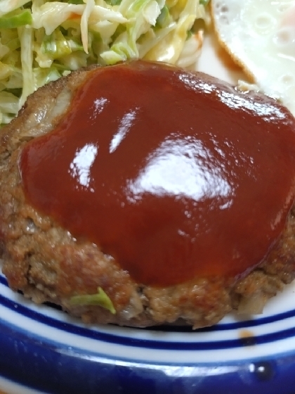 ケチャップとウスターソースは冷蔵庫に常備してあるので手軽に作れますね！とても美味しく出来ました(*´ڡ`●)