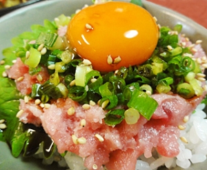 超簡単、ネギトロ丼