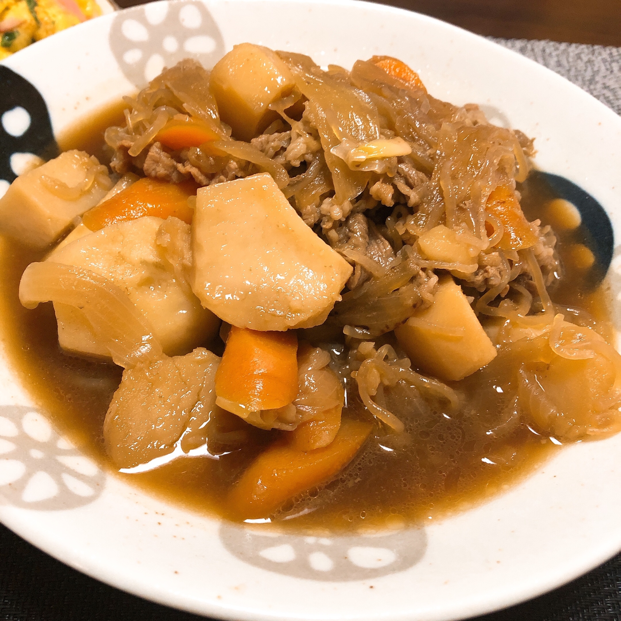 角煮の残り汁で肉じゃが レシピ 作り方 By すんばび 楽天レシピ