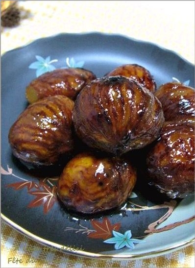 秋の味覚!栗の渋皮煮