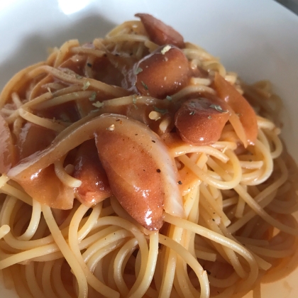 作りました〜★
牛乳が無かったから、代わりに豆乳を加えました♪マイルドな感じのナポリタンになったので、子どもでも食べやすくて良かったです^_^また作ります♪