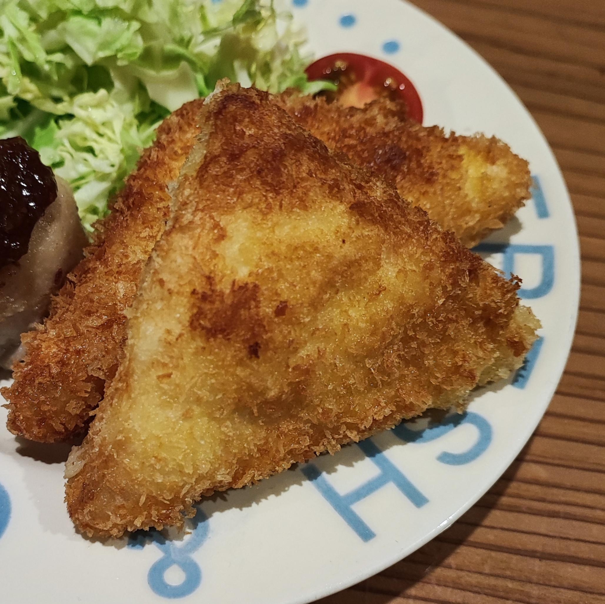 チーズが飛び出さない☆チーズはんぺんフライ