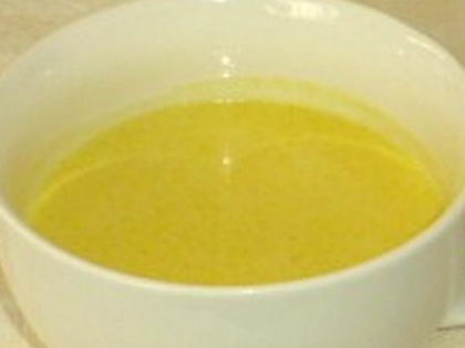 電子レンジで簡単、かぼちゃの冷製スープ