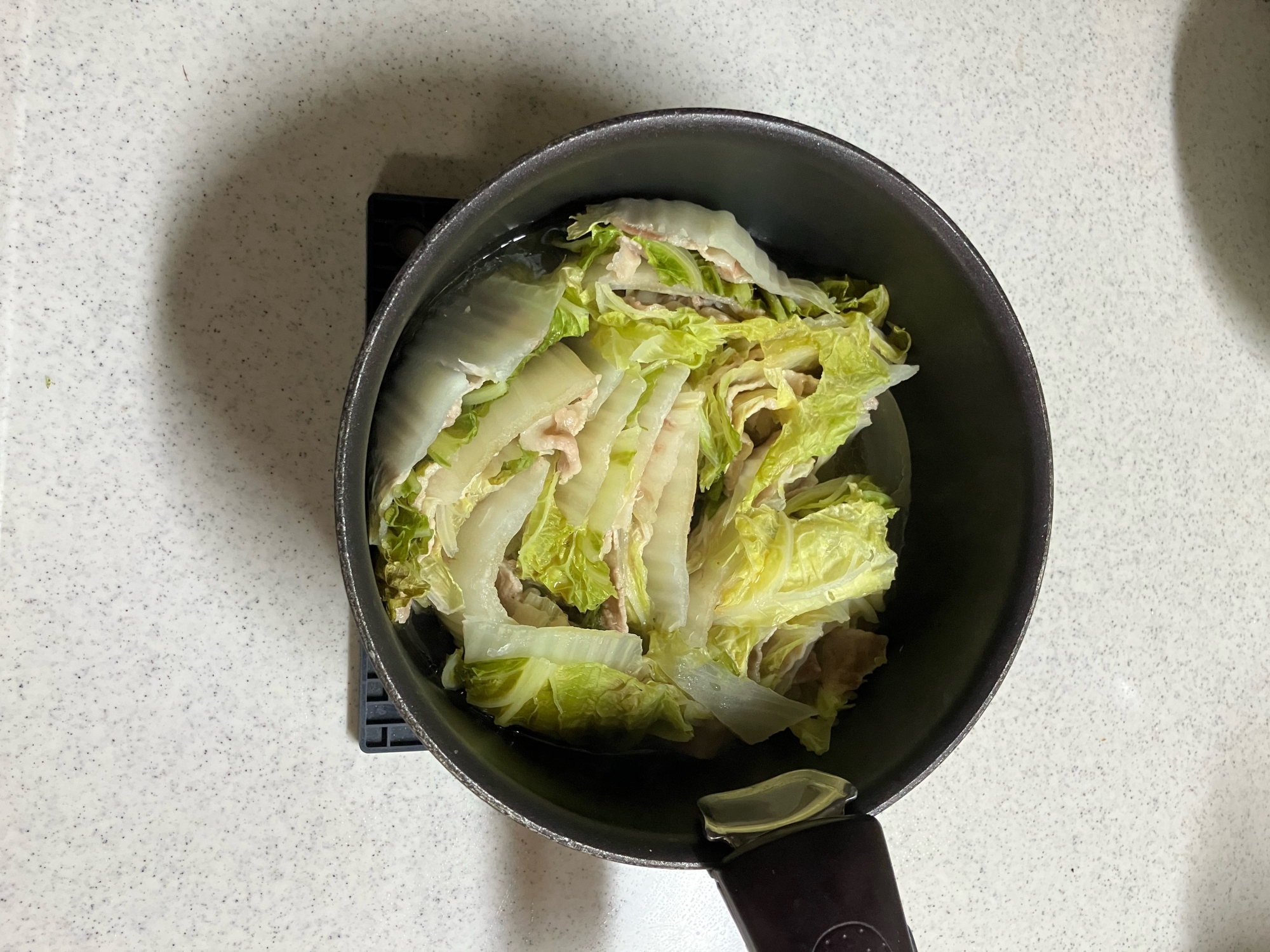白菜と豚肉の重ね煮★柚子胡椒ポン酢