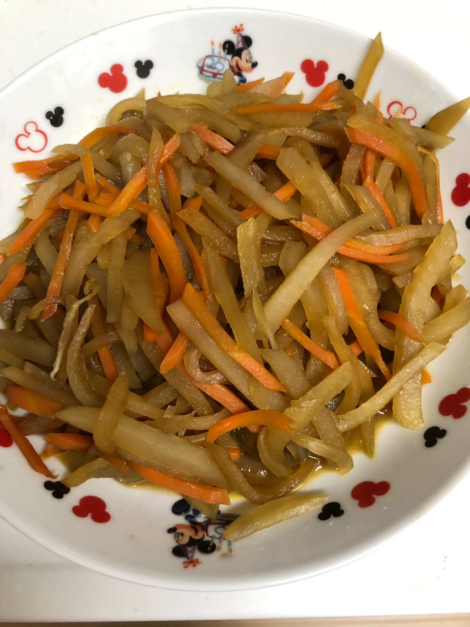 腸活にぴったり!ヤーコンのきんぴら