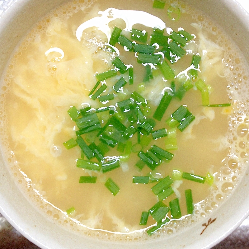 洗い物ナシ 超簡単ふわとろ卵スープ レシピ 作り方 By ほやたろう 楽天レシピ