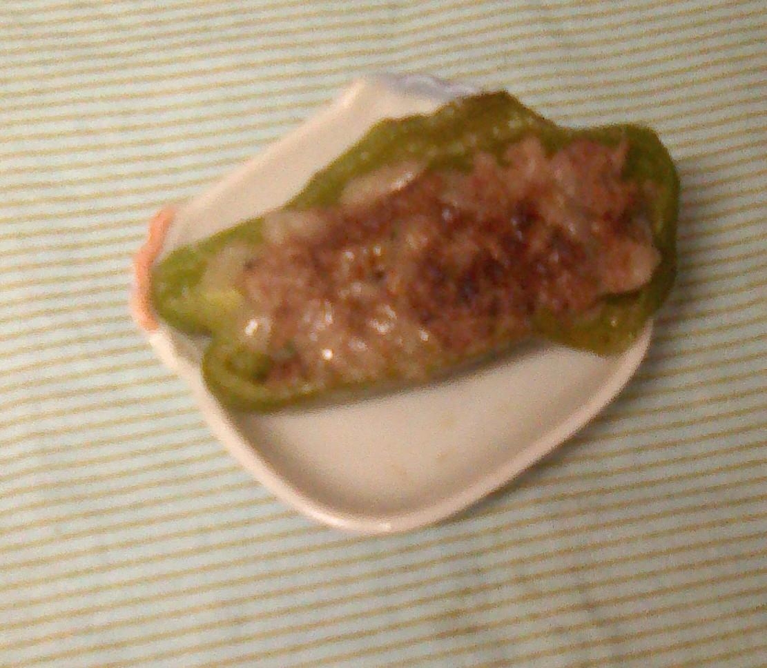 ピーマン肉詰め