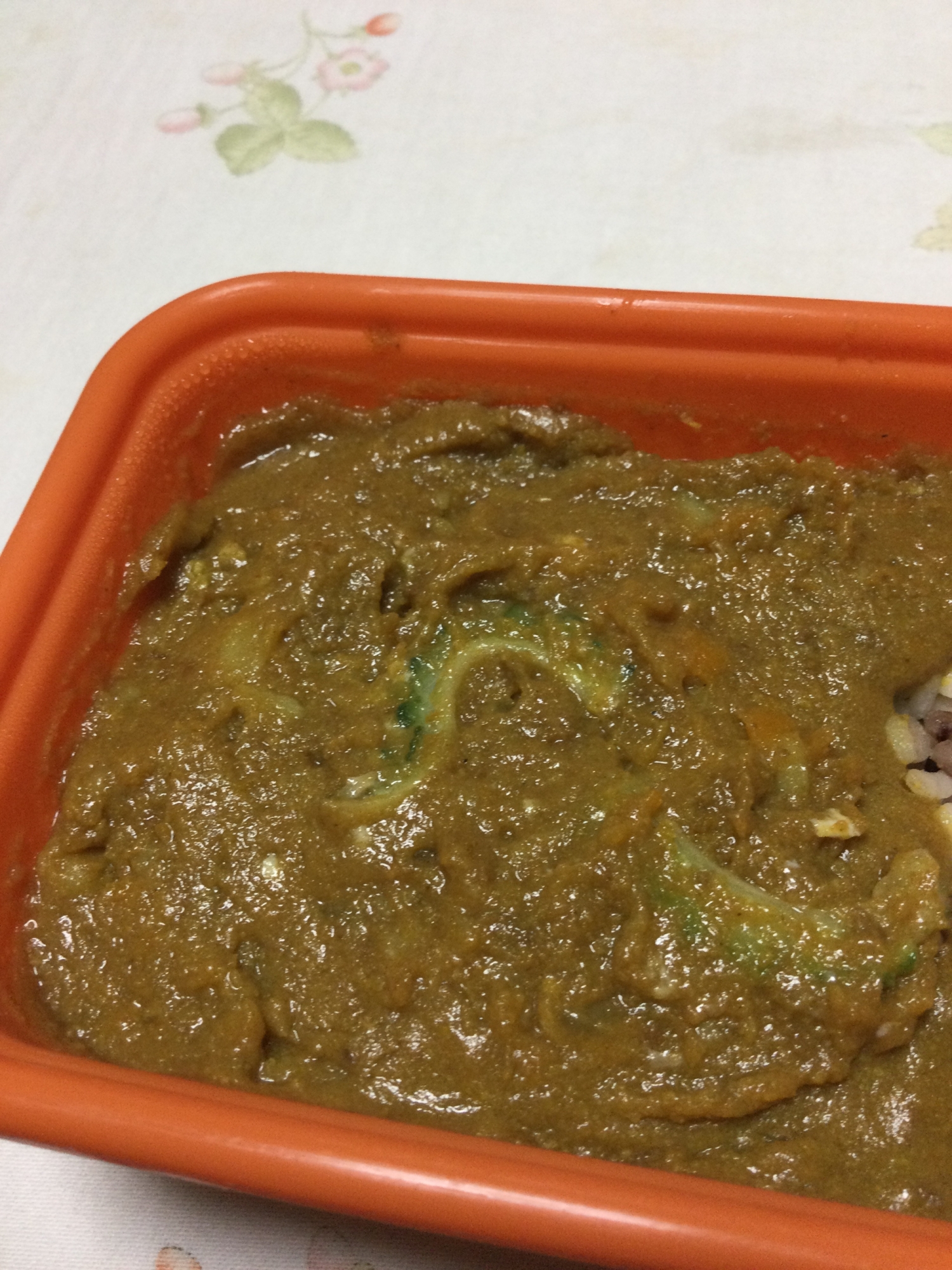 干しゴーヤ入りカレー