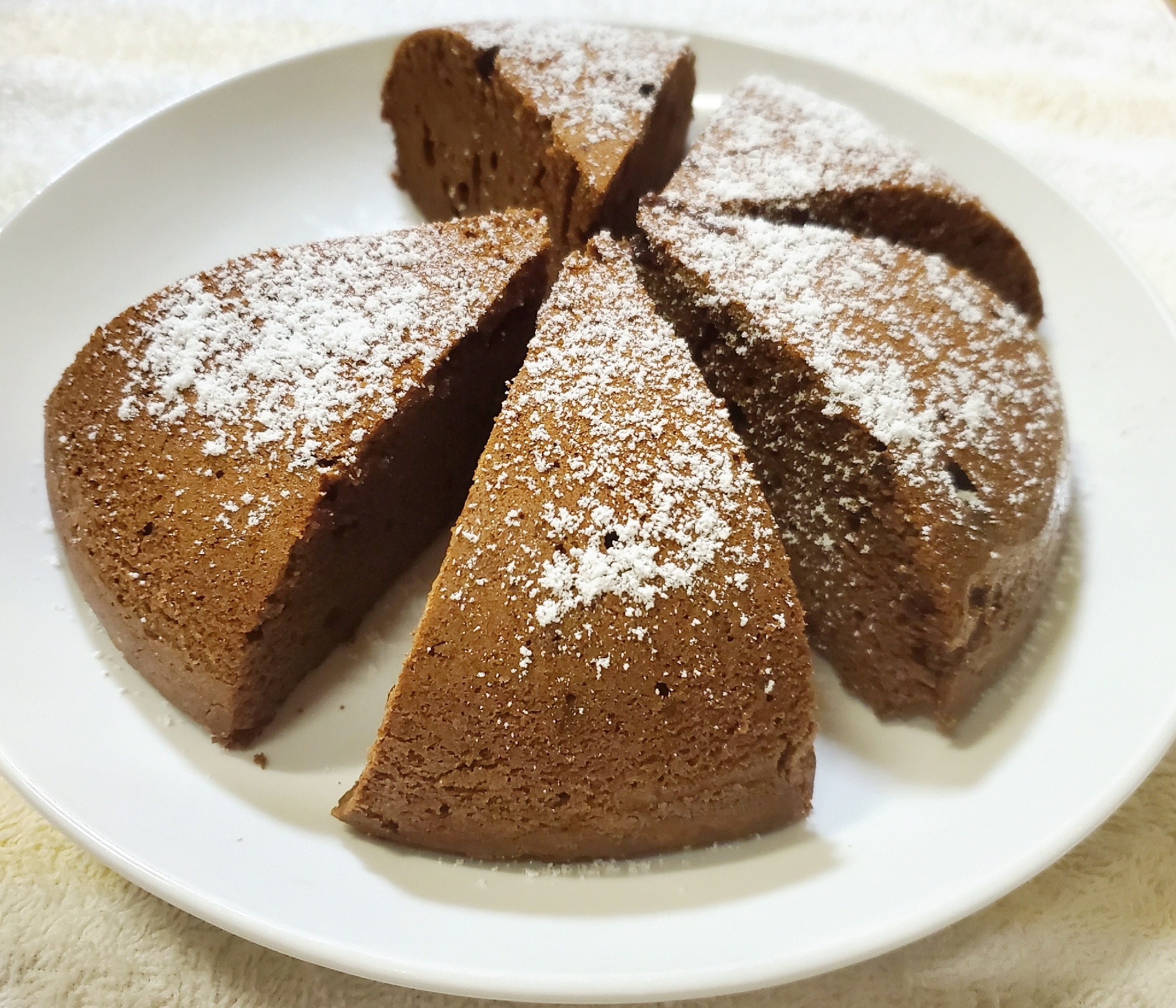 《炊飯器で作る》濃厚カカオのケーキ