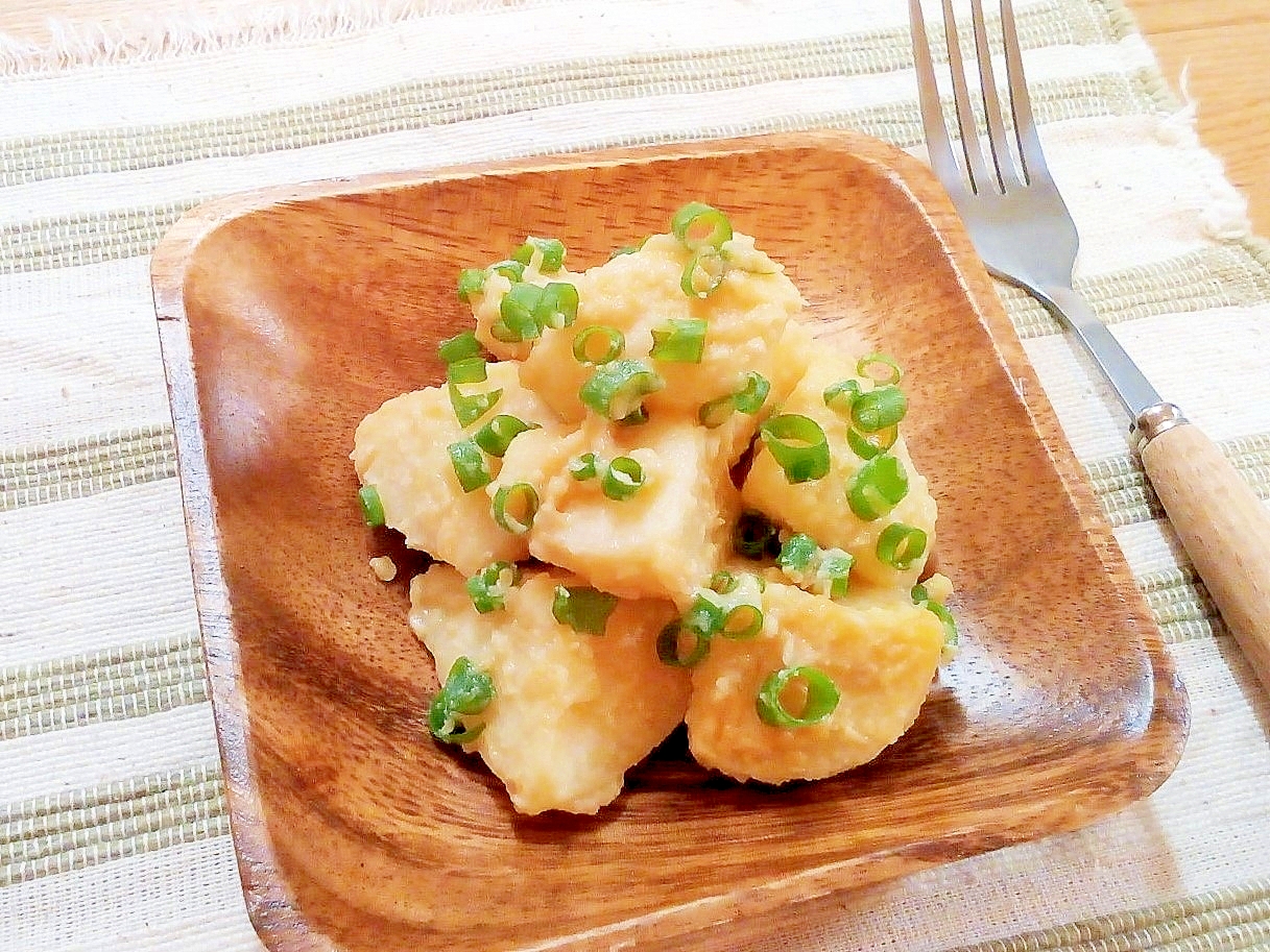 ♪青ねぎたっぷり♡ジャガイモの醤油麹バター♪