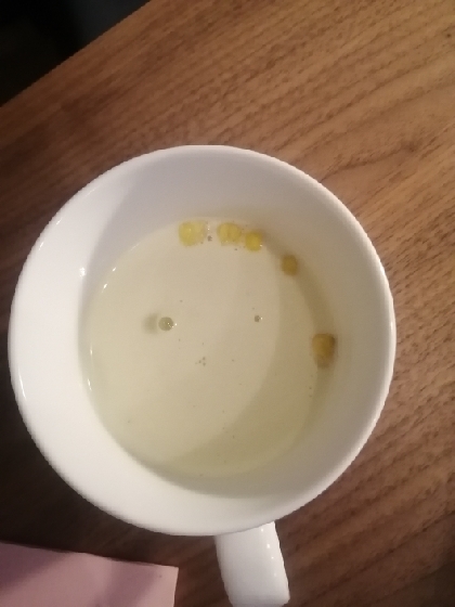 アーモンドミルクで作るコーンスープ♡