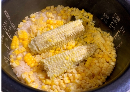 とうもろこしご飯　コーンご飯