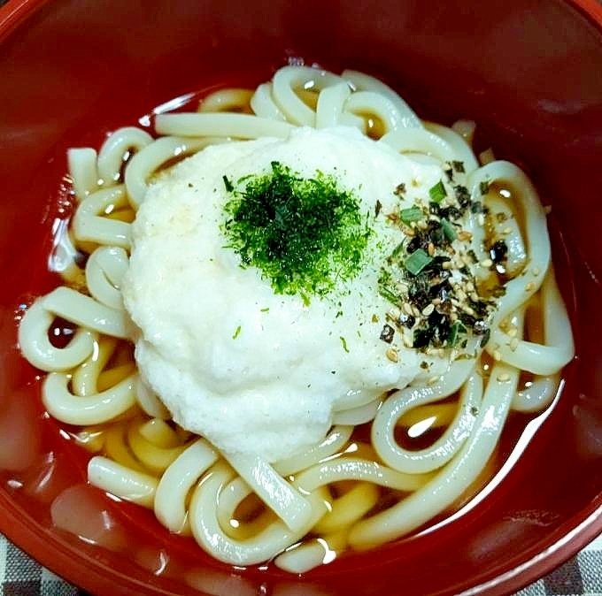 あっさりと美味しい☆冷やしとろろうどん