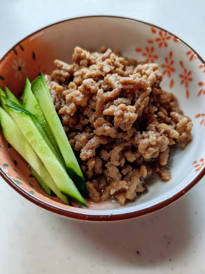 牛そぼろのしぐれ煮