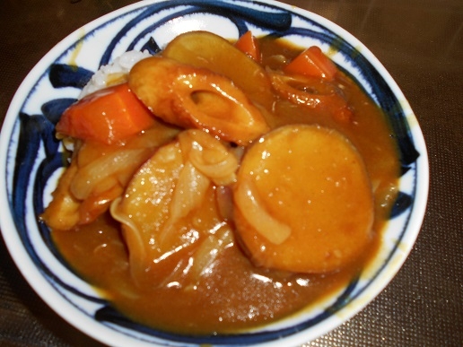 さつまいもたっぷりカレー