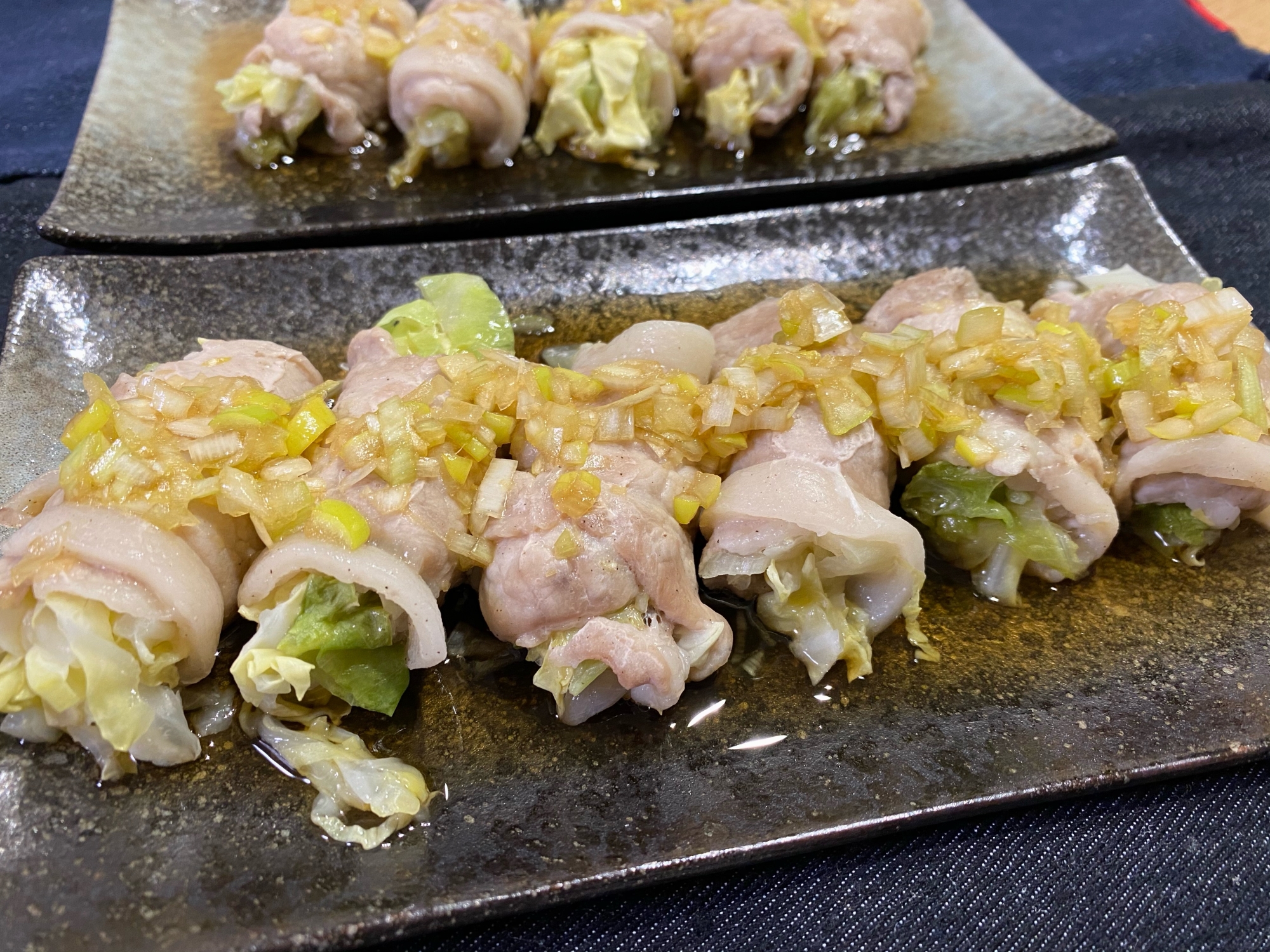 節約おかず 電子レンジでキャベツとレタスの肉巻き レシピ 作り方 By りーり 楽天レシピ