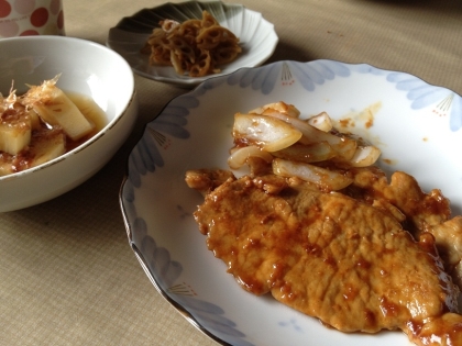 またまた作っちゃいました！
またお世話になると思います、美味しいしょうが焼き万歳！
ご馳走様でした！！