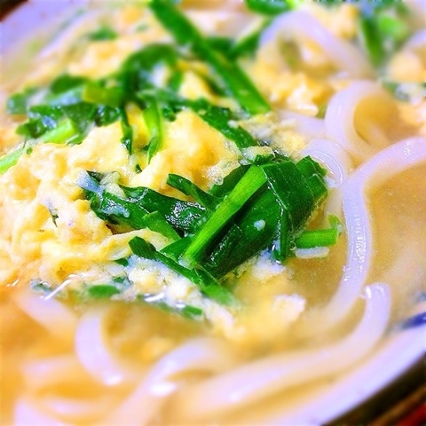 あっさりすっきりニラ玉うどん レシピ 作り方 By 嵯峨 恭也 楽天レシピ あっさりすっきりニラ玉うどん レシピ 作り方 By 嵯峨 恭也 楽天レシピ