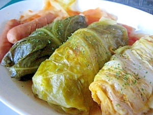 白菜&キャベツのトマトロール