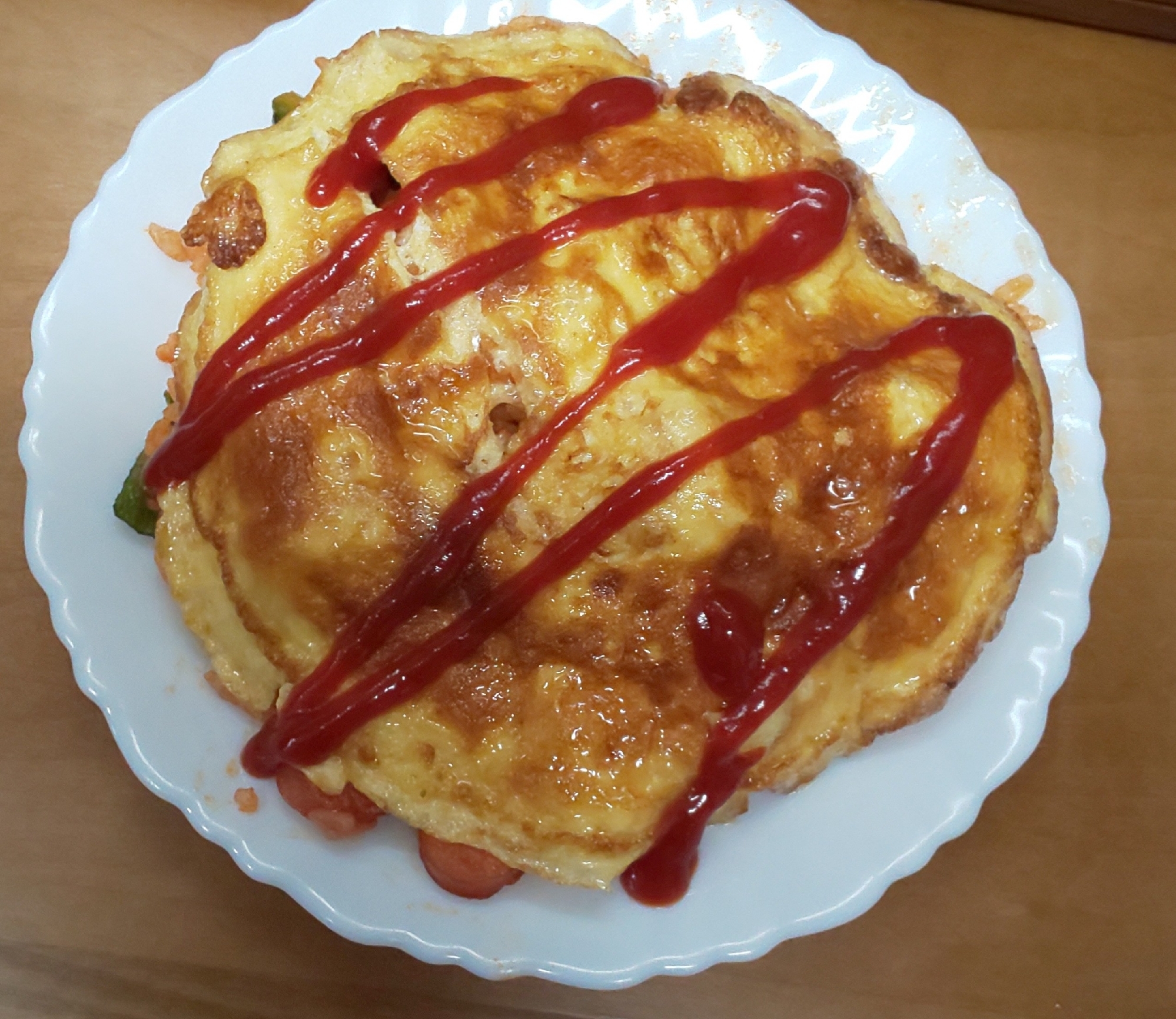つやつや卵のオムライス