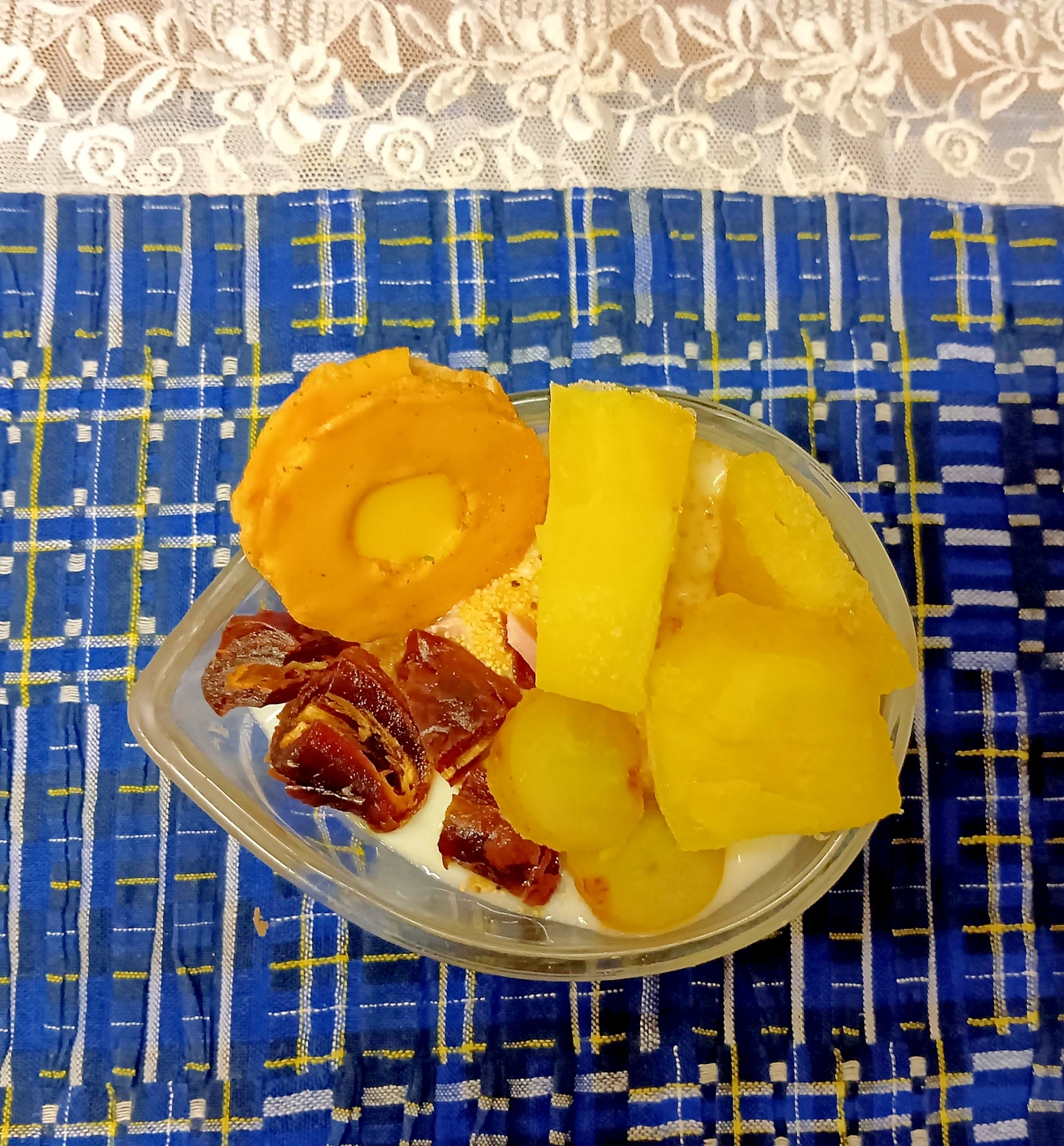 おかきヨーグルト