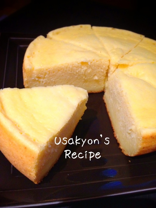 炊飯器で簡単!しっとりふんわりチーズスフレケーキ