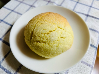 初めてメロンパンを焼きましたが美味しくできました。レシピありがとうございます。また作りたいと思います。