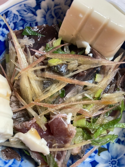 ゆず胡椒で！かつおのたたきのカルパッチョ