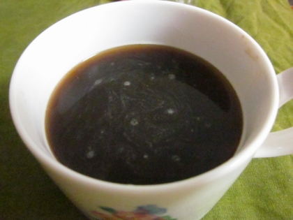 ラカントSだと甘いコーヒーもカロリー気にせずに飲めます(^^♪ごちそうさまでした。