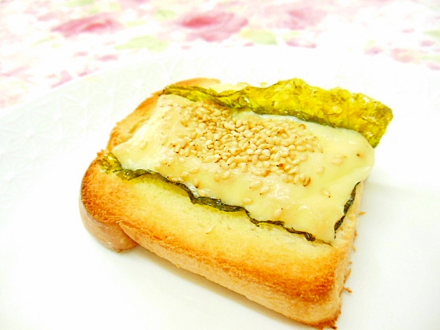 ❤韓国海苔とチーズのガリ・マヨトースト❤