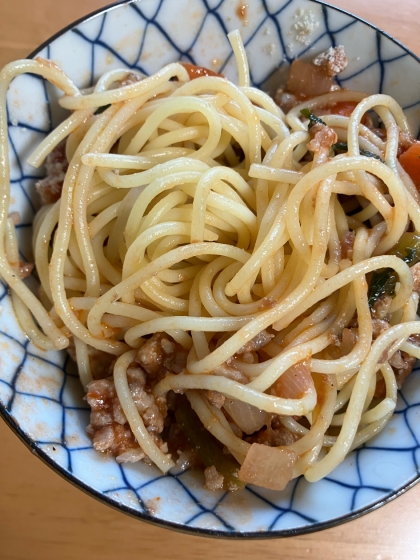 玉ねぎ麹で旨み◎鶏ひき肉のヘルシーミートソース