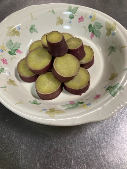 セイロであったかサツマイモ⭐️