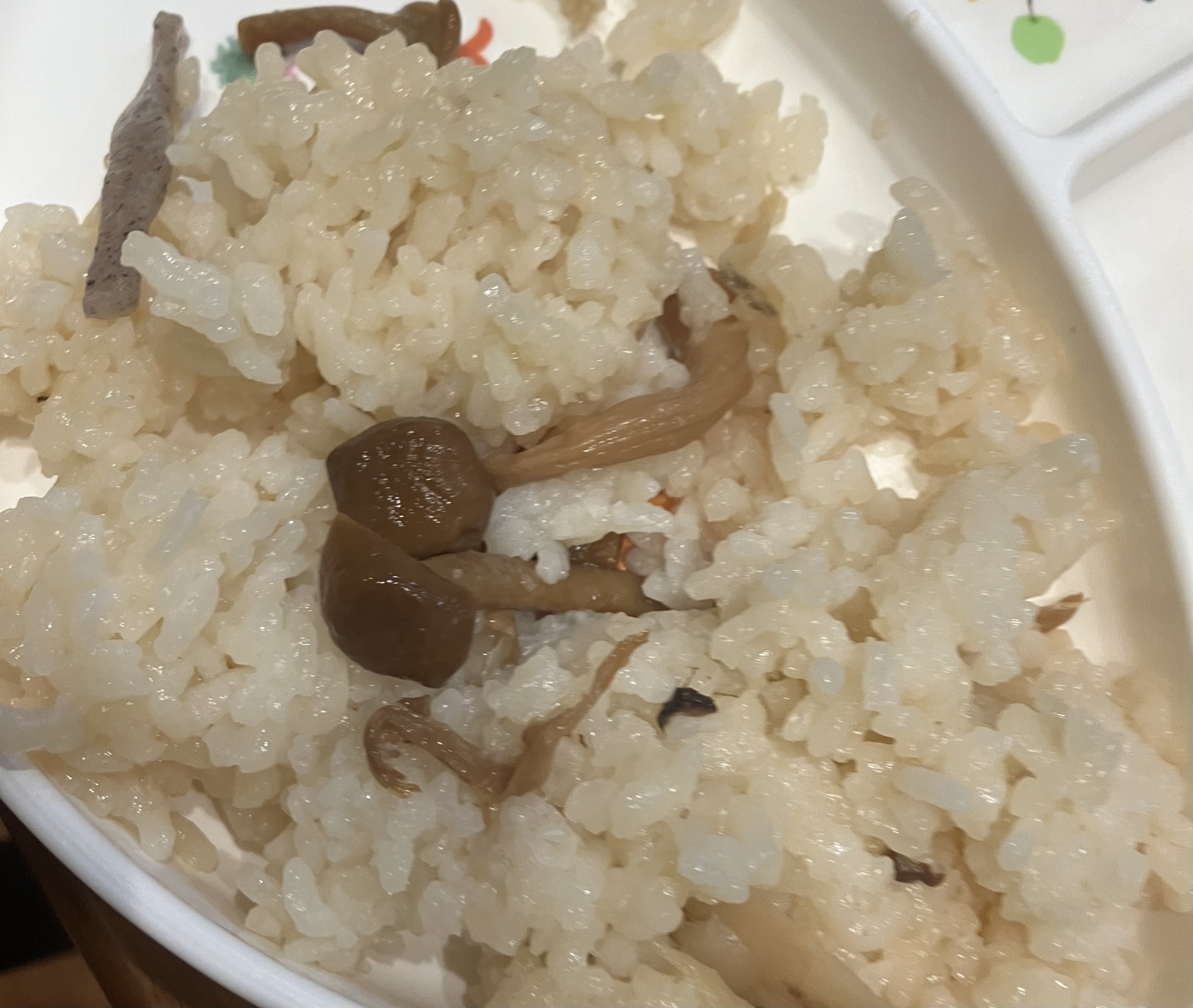 なめこ醤油チャーハン