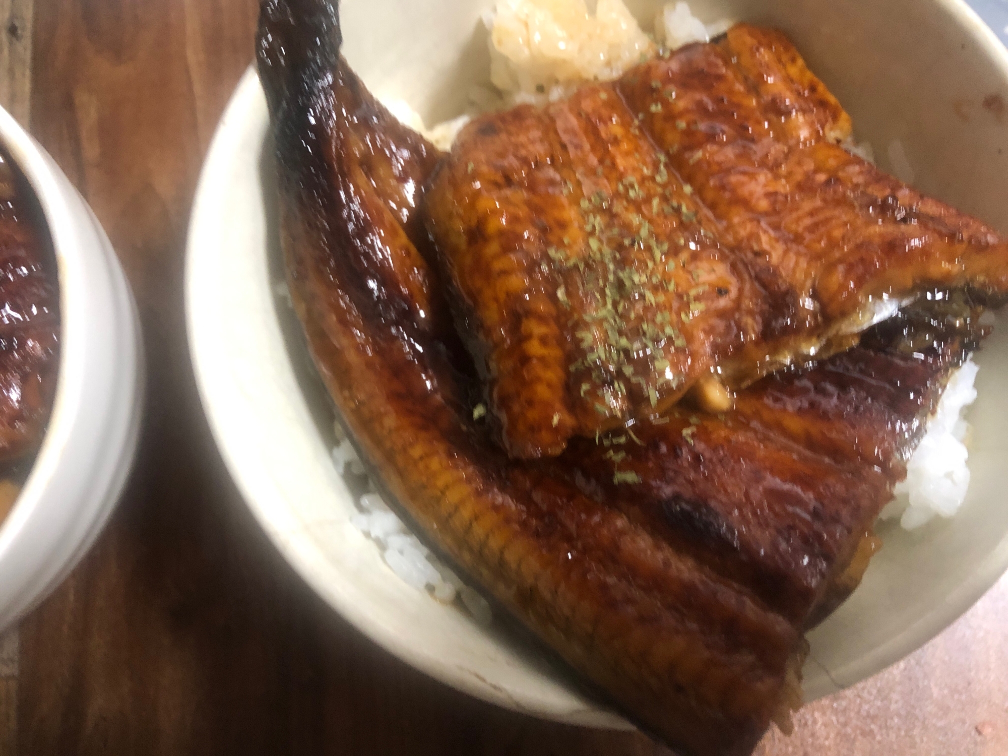 冷凍ウナギもふっくら♪アラジントースターで鰻丼