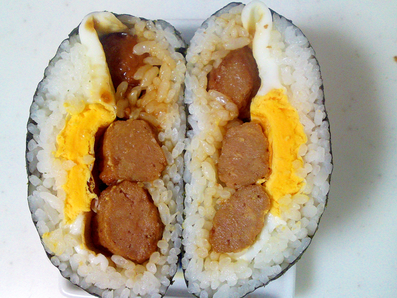 ミートボールdeてりたまおにぎらず レシピ 作り方 By ゆくそうま 楽天レシピ ミートボールdeてりたまおにぎらず レシピ 作り方 By ゆくそうま 楽天レシピ