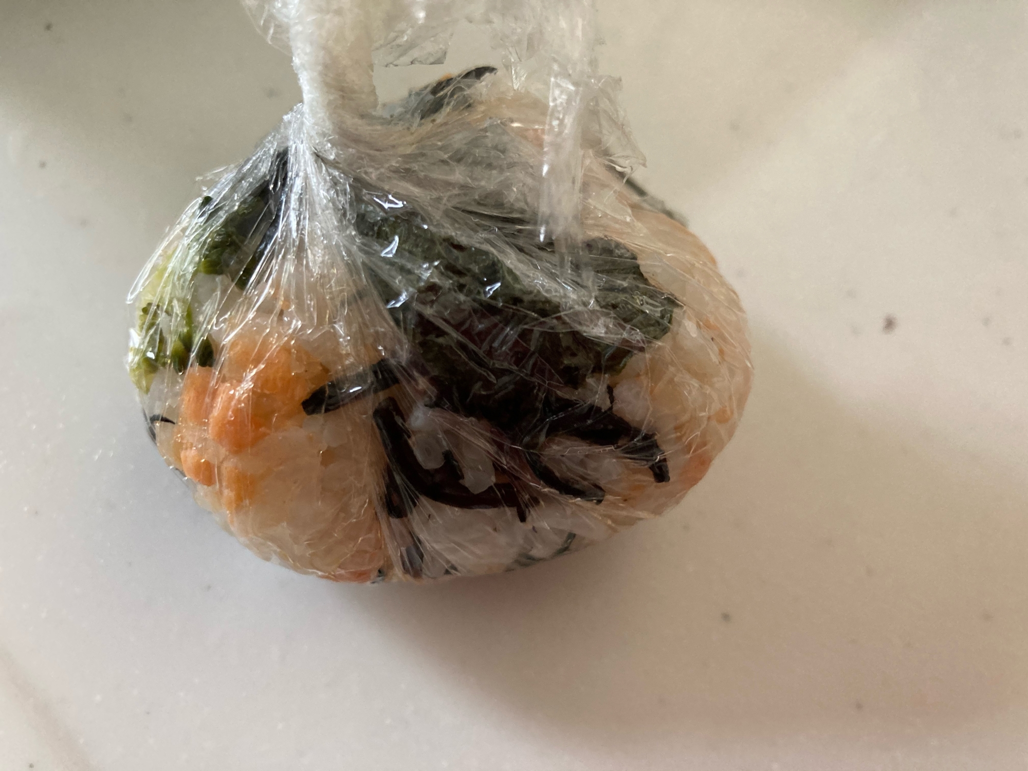 幼児食♫ ブロッコリーと長芋の鮭おにぎり