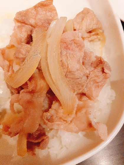 煮るだけ簡単☆つゆだく牛丼