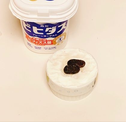 黒豆豆乳ヨーグルト♪