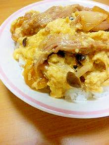 ぷりぷり食感！鶏すきみ肉で親子丼＊