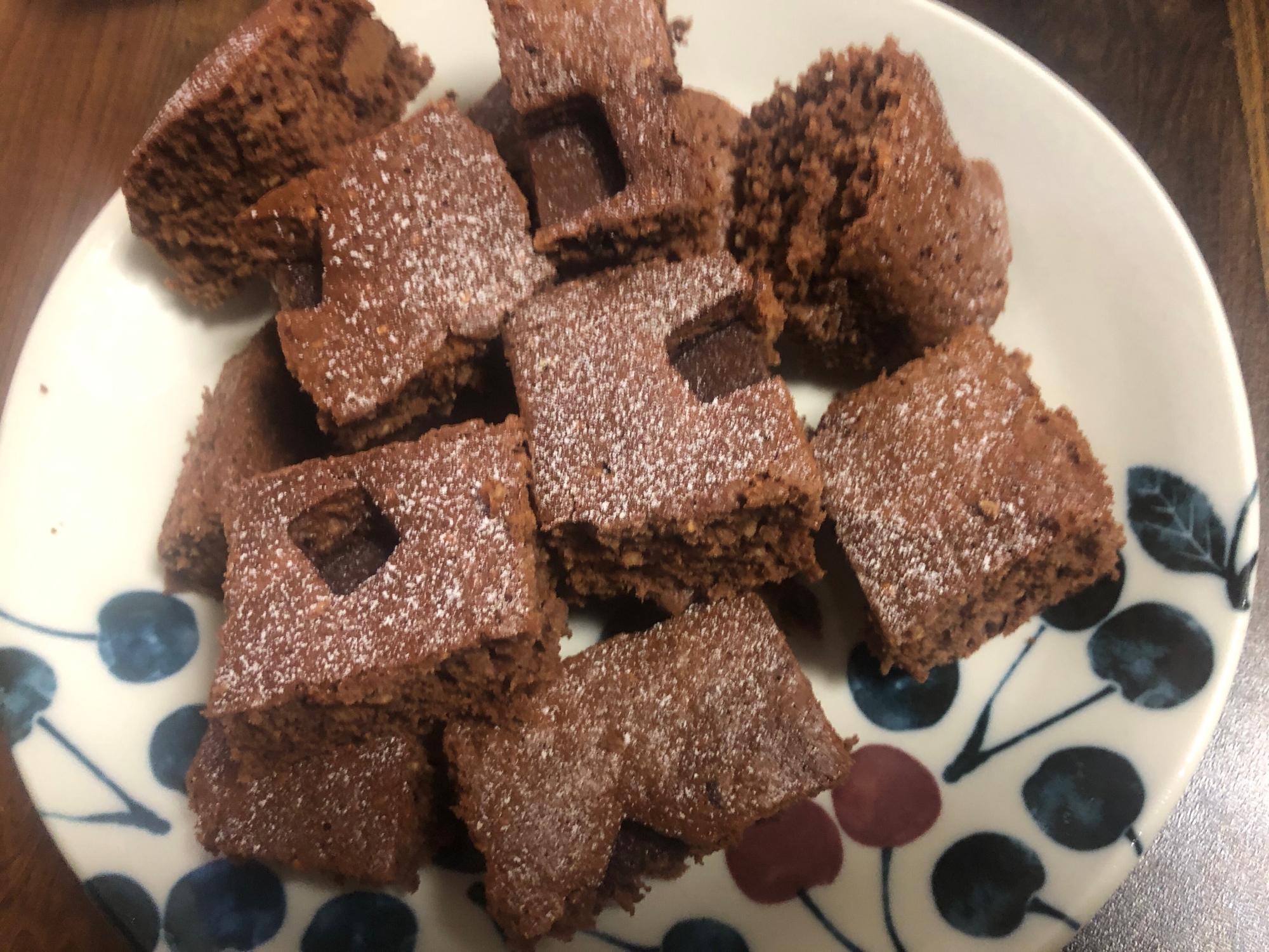 アラジントースターでお手軽★チョコブラウニー