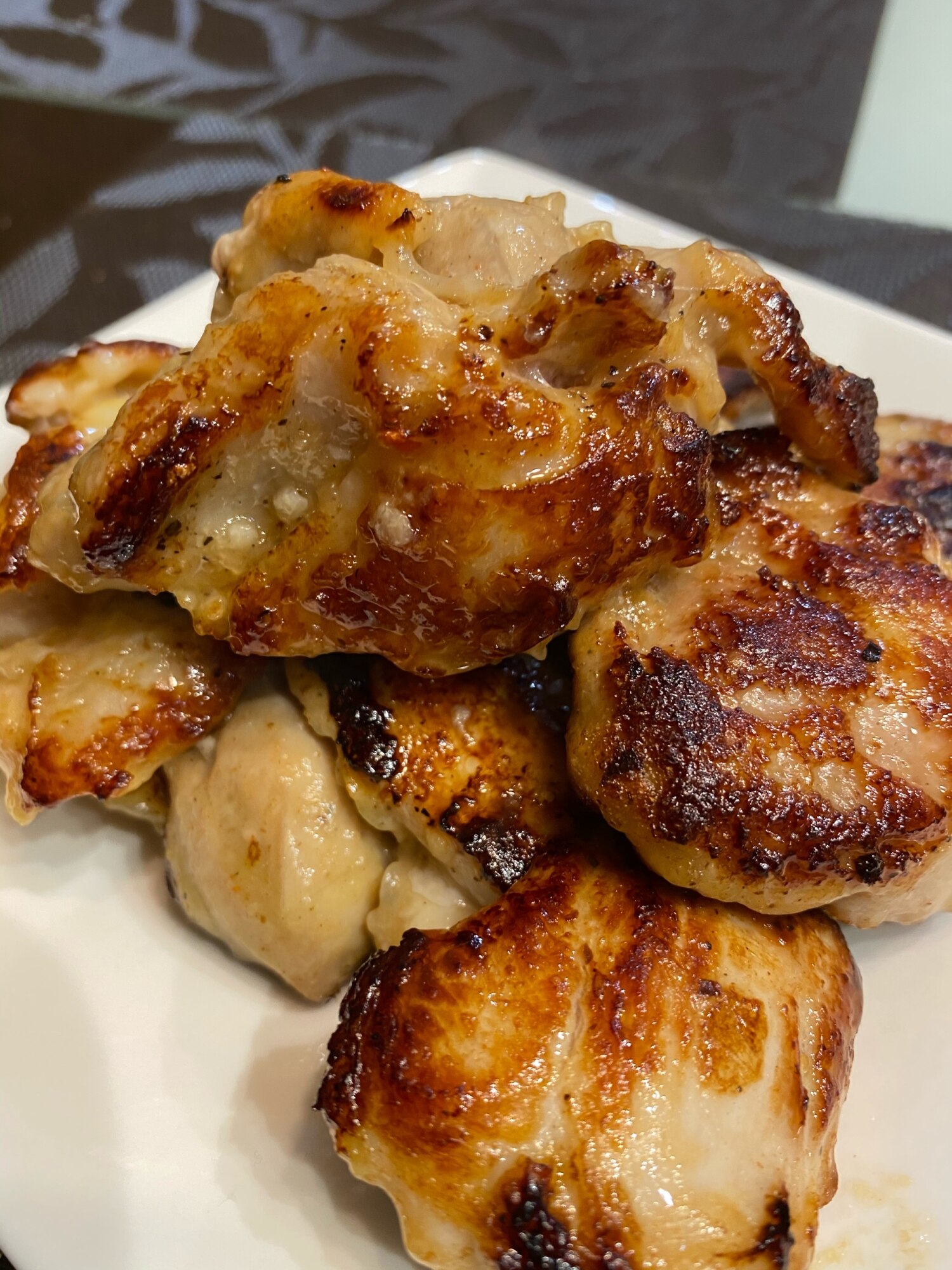 下味冷凍 鶏もも肉のスタミナ塩炒め レシピ 作り方 By Kitchen Tktk 楽天レシピ
