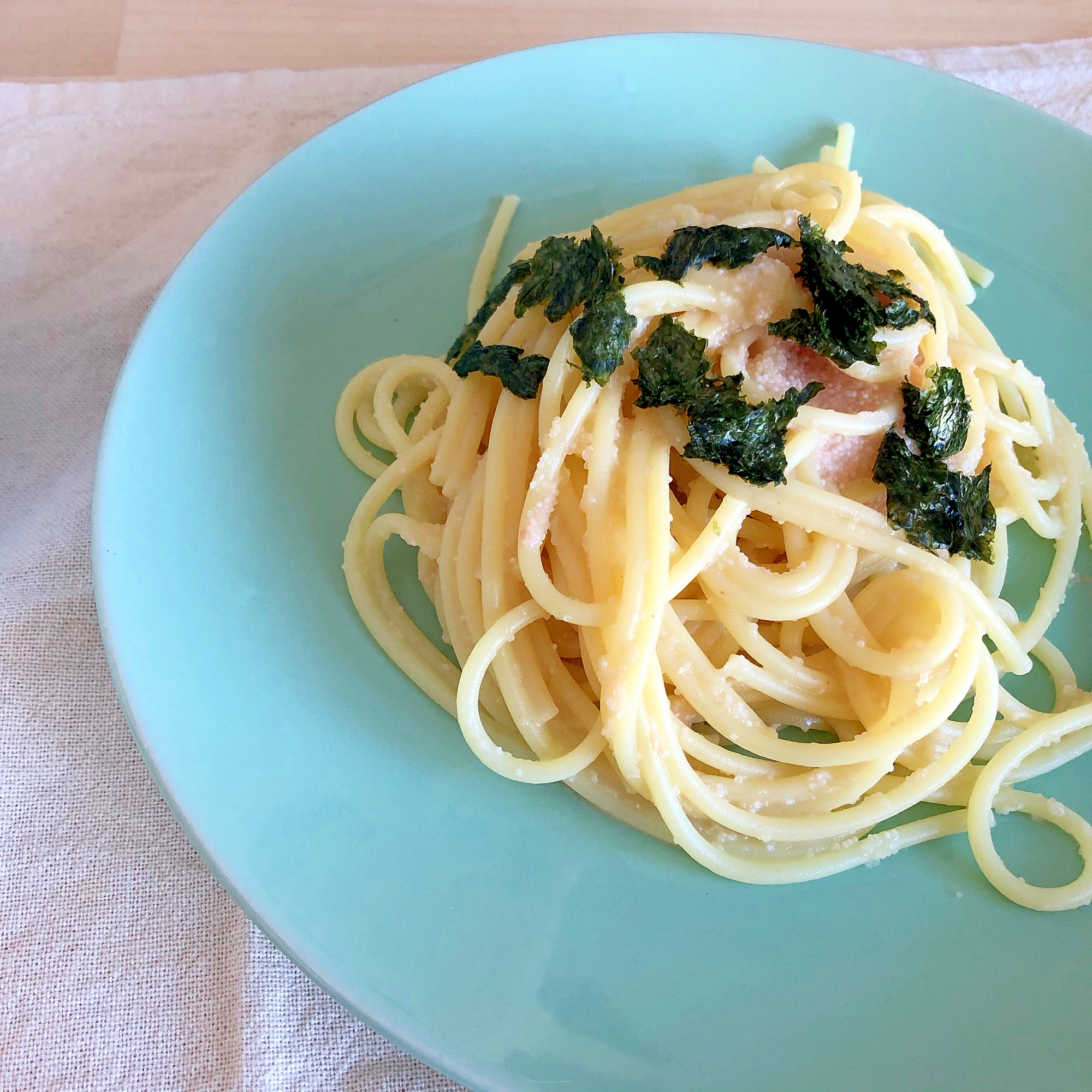 お手軽！おいしいたらこパスタ