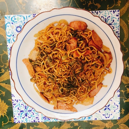 野菜たっぷり焼そば