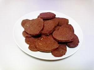 バレンタインに！チョコレートガレットクッキー
