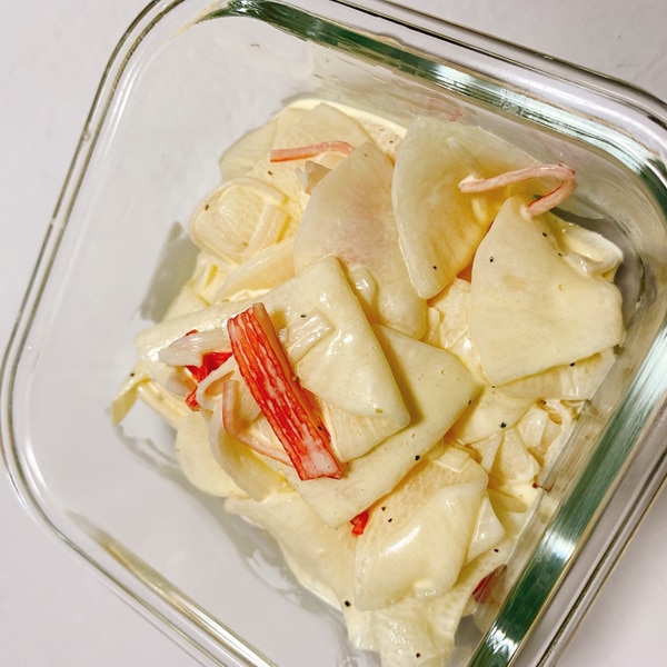 大根とカニカマサラダ レシピ 作り方 By はつたん 楽天レシピ 大根とカニカマサラダ レシピ 作り方 By はつたん 楽天レシピ