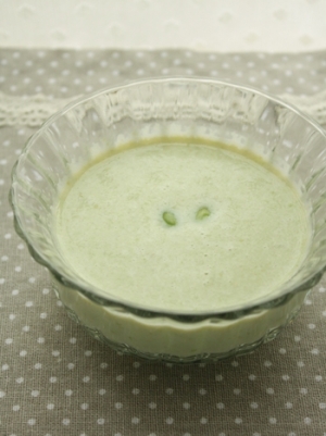 枝豆の冷たいスイートスープ