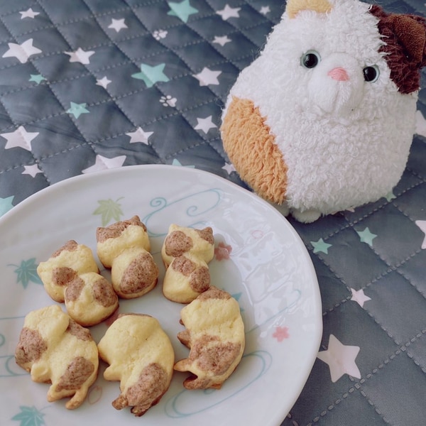 簡単 可愛い 三毛猫クッキー レシピ 作り方 By karin 楽天レシピ 簡単 可愛い 三毛猫クッキー レシピ 作り方 By karin 楽天レシピ