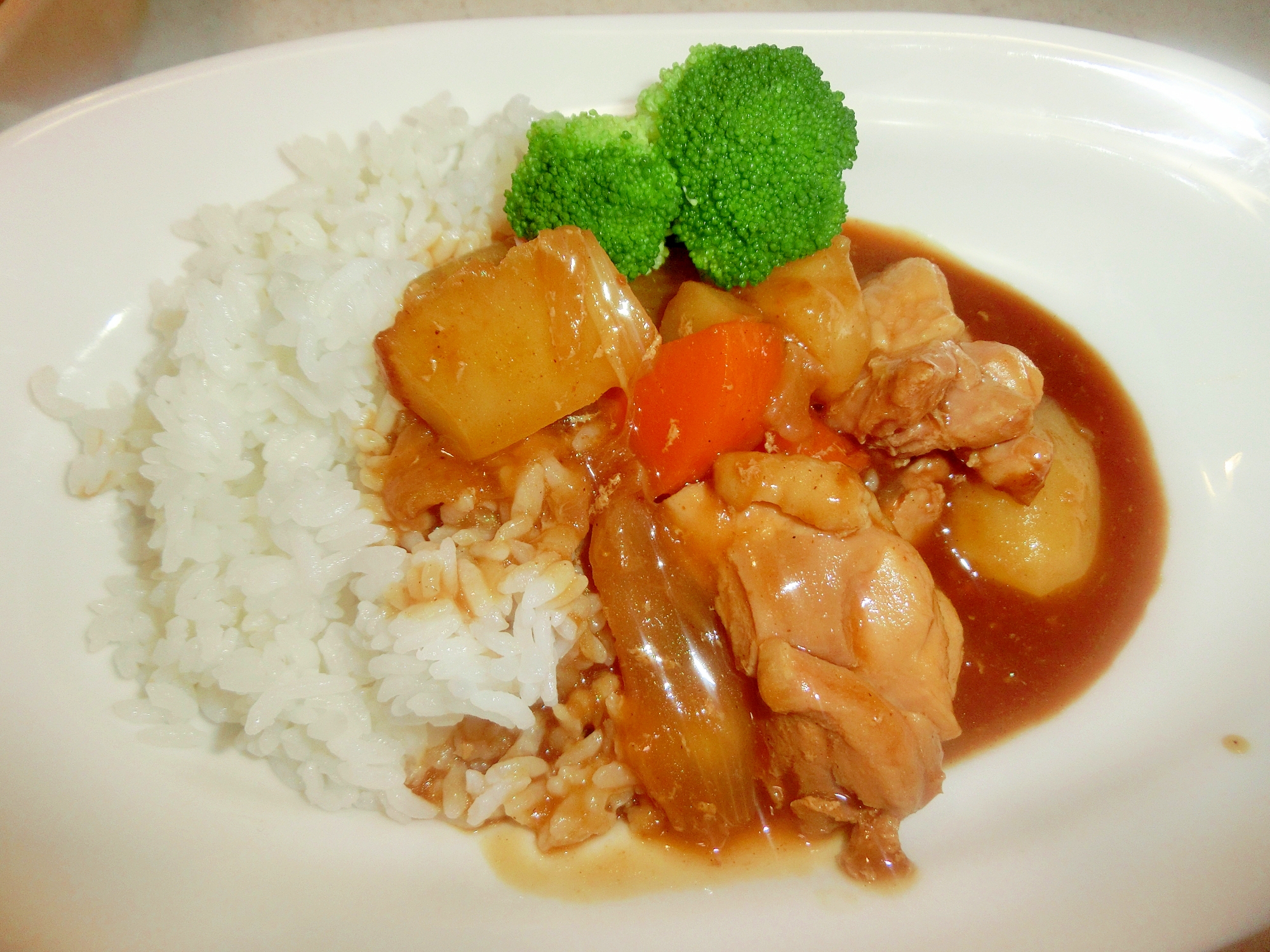 炊飯器で作るカレーライス